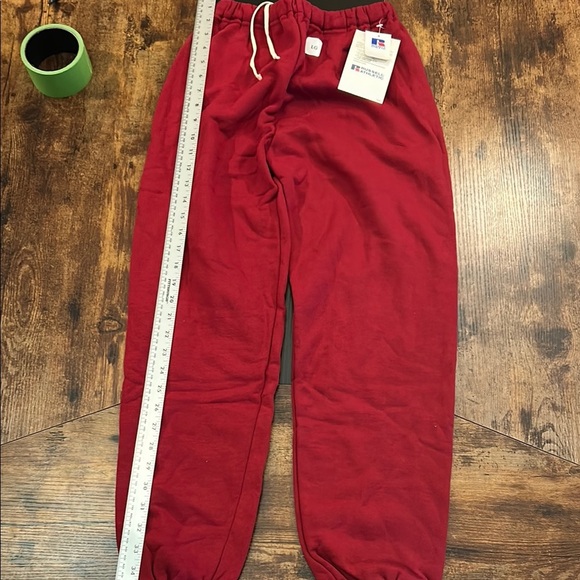Kids vintage Russell Red Sweatpants - Picture 1 of 9